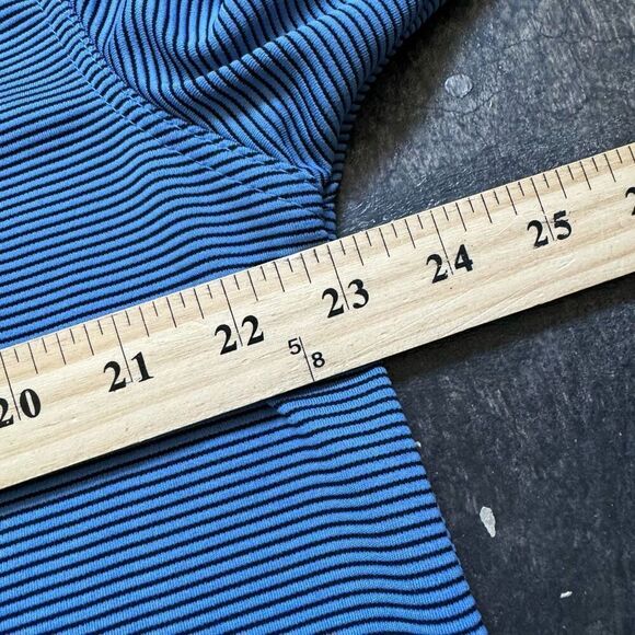 Grand Slam Golf Blue Thick Polyester Polo Shirt Mens Size XL Small Snares - Picture 4 of 9